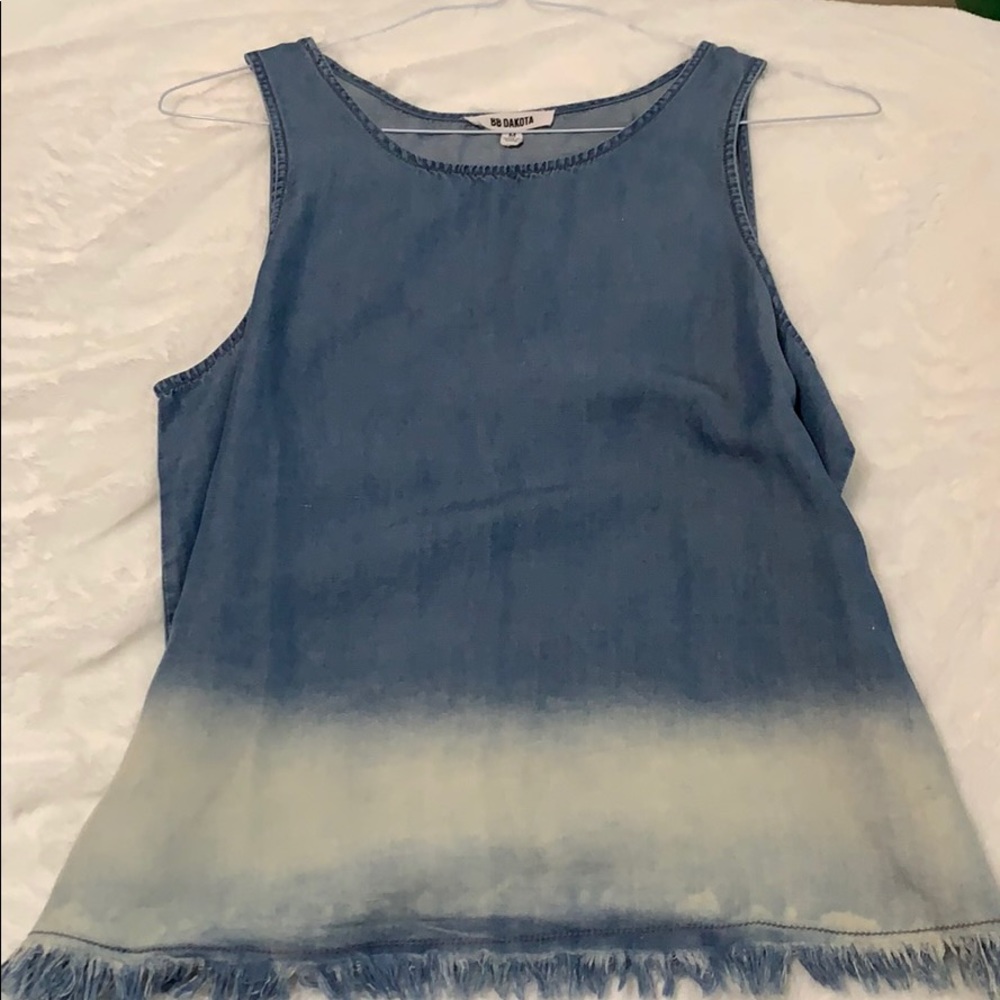 BB Dakota two tone tank top